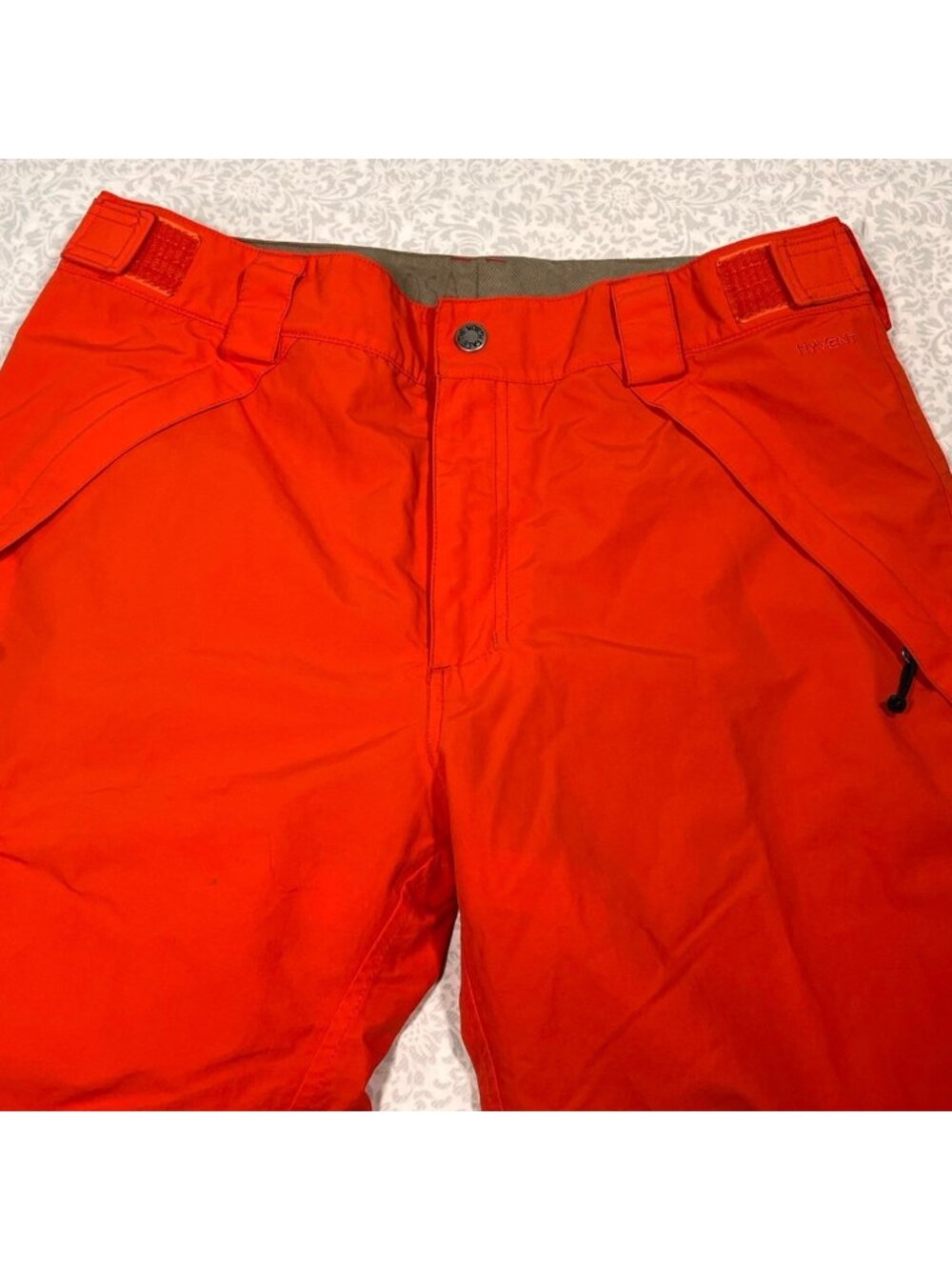Men’s Medium Ski Pants The North Face HyVent Orange Snowboarding - Picture 10 of 16